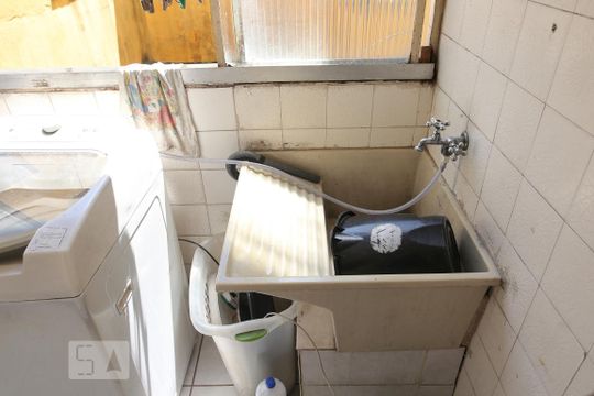 Lavanderia de apartamento à venda com 4 quartos, 147m² em Centro, Santo André