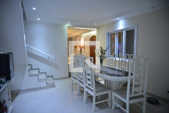 Sala de Jantar de casa para alugar com 3 quartos, 390m² em Parque João Ramalho, Santo André