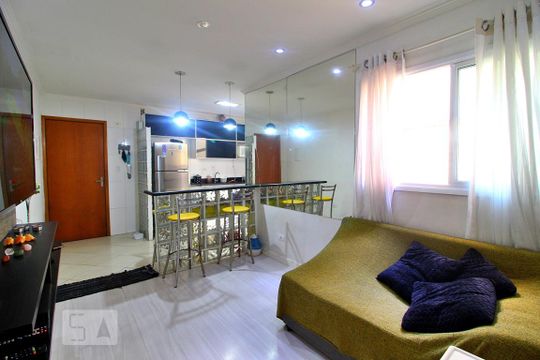 Sala de apartamento à venda com 3 quartos, 140m² em Vila Guiomar, Santo André