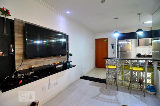 Sala de apartamento à venda com 3 quartos, 140m² em Vila Guiomar, Santo André