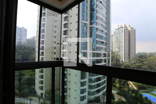 Varanda de apartamento à venda com 3 quartos, 152m² em Jardim Morumbi, São Paulo