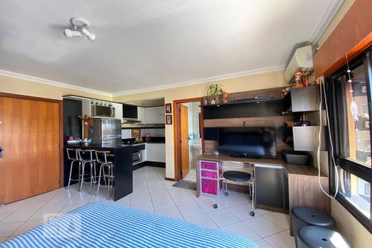 Sala/Quarto de kitnet/studio para alugar com 1 quarto, 36m² em Centro, São Leopoldo