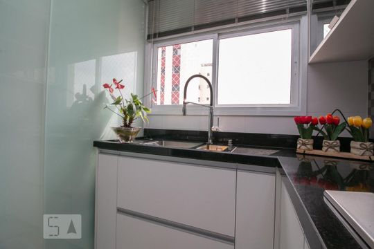 Cozinha de apartamento à venda com 3 quartos, 127m² em Tatuapé, São Paulo