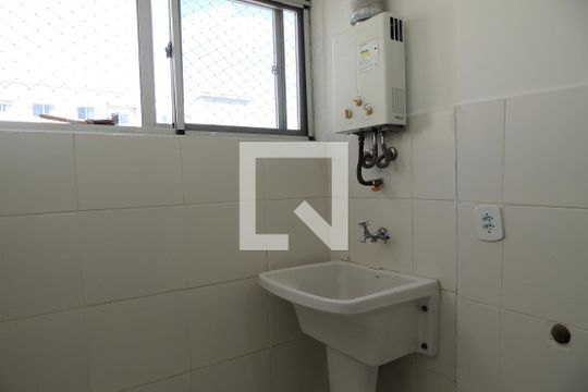 Área de Serviço de apartamento à venda com 2 quartos, 50m² em Recreio dos Bandeirantes, Rio de Janeiro