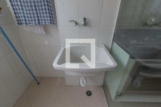 Lavanderia (Torneira) de apartamento para alugar com 2 quartos, 48m² em Jardim Ismênia, São José dos Campos