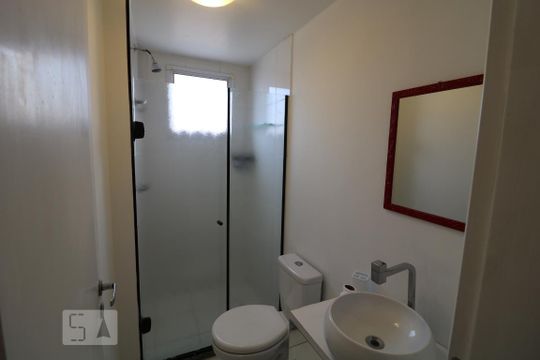 Banheiro suite de apartamento à venda com 3 quartos, 67m² em Sítio da Figueira, São Paulo