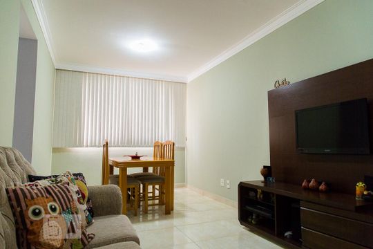 Sala de apartamento à venda com 2 quartos, 62m² em Vila Santa Catarina, São Paulo