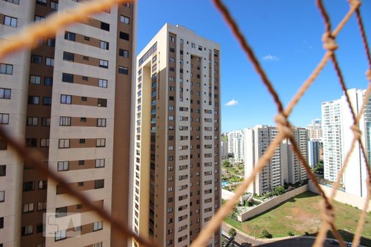 Vista da Suíte de apartamento à venda com 2 quartos, 60m² em Lote 18 Águas Claras, Brasília