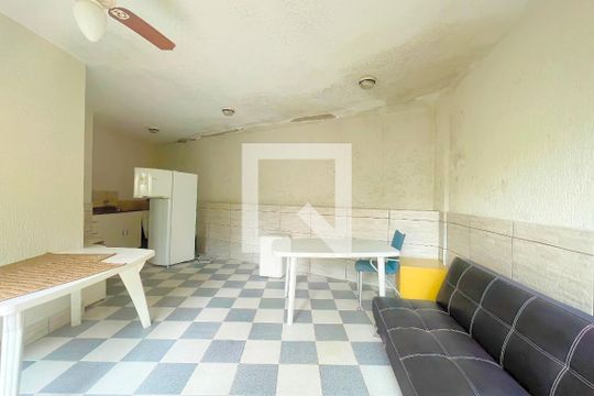 Área comum - Salão de festas de apartamento para alugar com 1 quarto, 37m² em Petrópolis, Porto Alegre