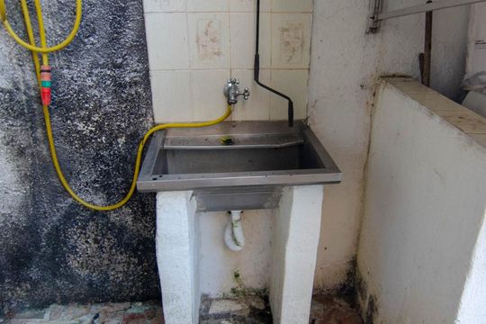 Varanda de kitnet/studio para alugar com 1 quarto, 27m² em Centro, Rio de Janeiro
