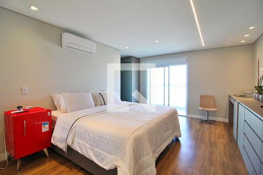Suíte 1 de apartamento para alugar com 3 quartos, 180m² em Campestre, Santo André