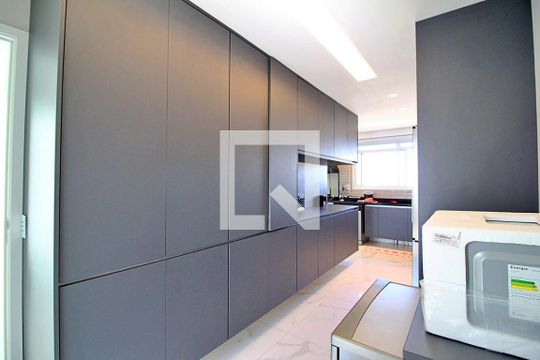 Cozinha de apartamento para alugar com 3 quartos, 180m² em Campestre, Santo André