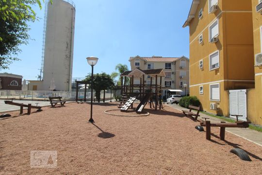 Área Comum - Playground de apartamento à venda com 3 quartos, 51m² em Mato Grande, Canoas
