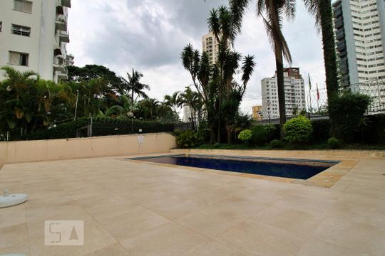 Área comum - Piscina de apartamento para alugar com 1 quarto, 65m² em Vila Andrade, São Paulo