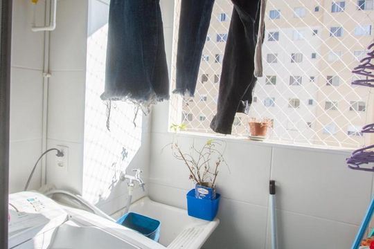 Área de Serviço de apartamento para alugar com 2 quartos, 48m² em Jardim Germania, São Paulo