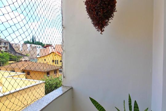 Varanda da Suíte de apartamento à venda com 3 quartos, 180m² em Vila Eldizia, Santo André