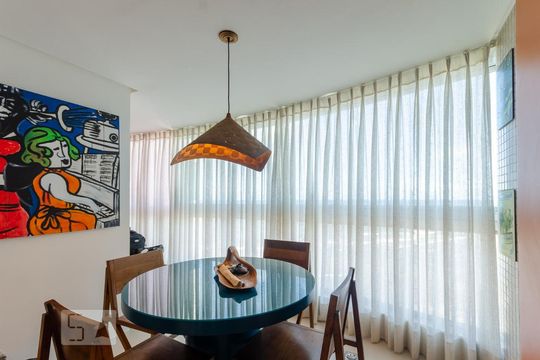 Varanda da Sala de apartamento para alugar com 1 quarto, 49m² em Pituba, Salvador
