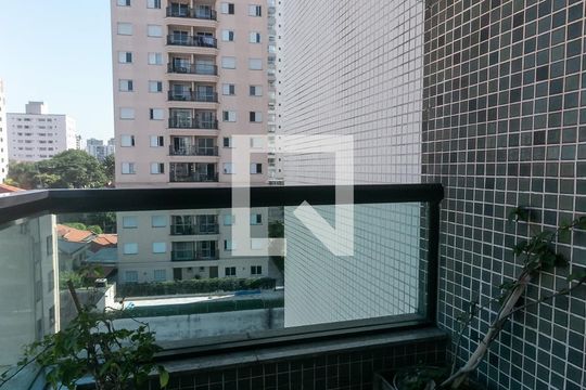 Sacada da Suíte de apartamento à venda com 3 quartos, 258m² em Chácara Inglesa, São Paulo
