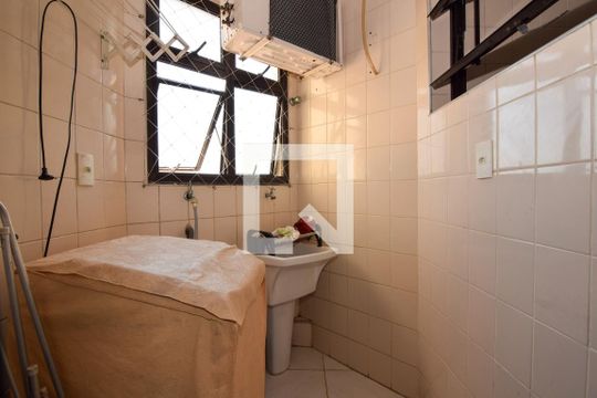 Área de Serviço de apartamento para alugar com 2 quartos, 74m² em Enseada, Guarujá