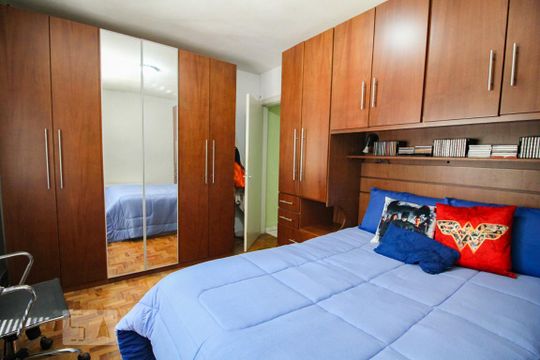 quarto 1 de apartamento para alugar com 2 quartos, 71m² em Santana, São Paulo