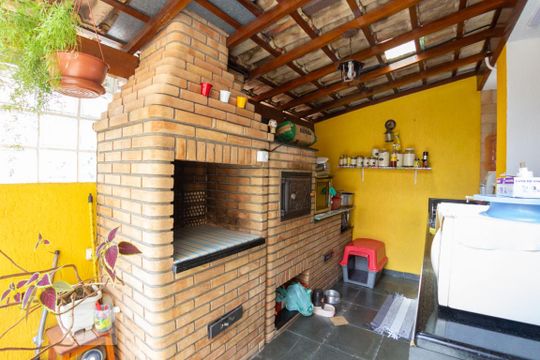Área comum - Churrasqueira de casa à venda com 4 quartos, 395m² em Chora Menino, São Paulo