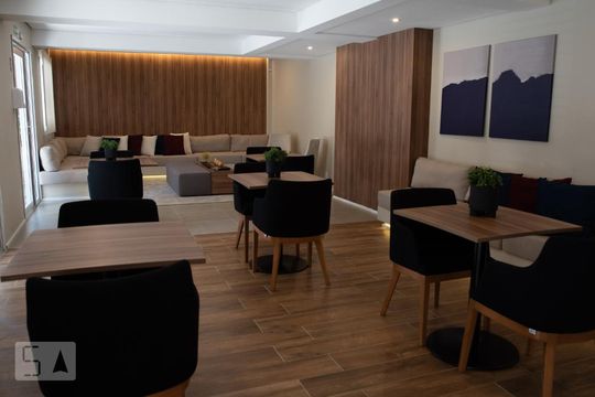 Salao de Festa de apartamento à venda com 1 quarto, 37m² em Água Branca, São Paulo