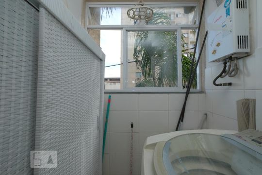 Área de Serviço de apartamento à venda com 2 quartos, 50m² em São Cristóvão, Rio de Janeiro