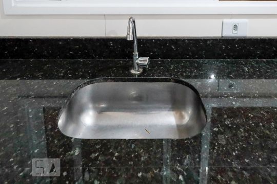 Sala e Cozinha de casa de condomínio para alugar com 1 quarto, 38m² em Vila Nova Mazzei, São Paulo