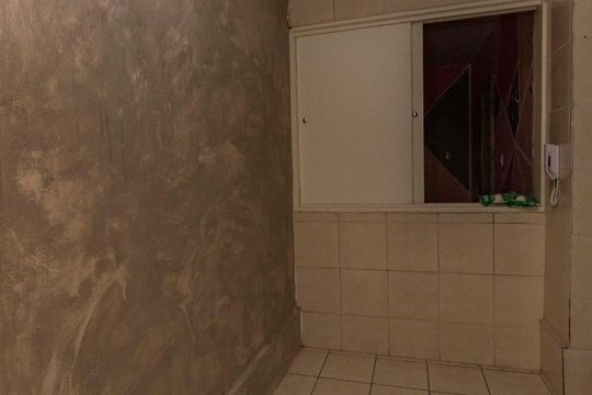 Cozinha, lavanderia com churrasqueira  de apartamento à venda com 2 quartos, 75m² em Cristo Redentor, Porto Alegre