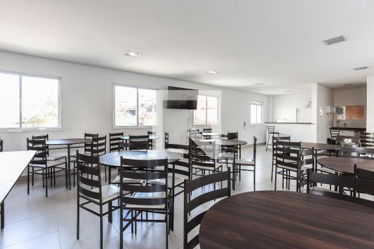 Área comum de apartamento à venda com 2 quartos, 60m² em Planalto, São Bernardo do Campo