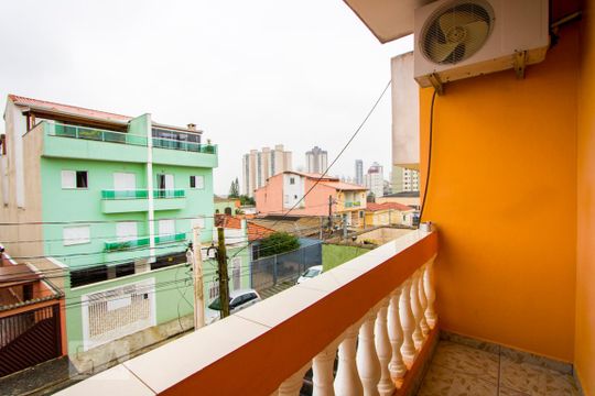 Varanda do quarto 1 de casa para alugar com 3 quartos, 218m² em Vila Floresta, Santo André