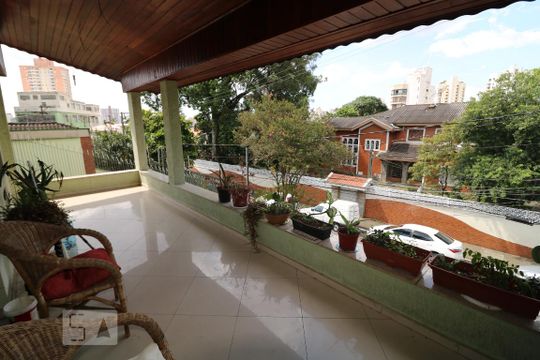 varanda de casa à venda com 3 quartos, 650m² em Vila Lúcia, São Paulo