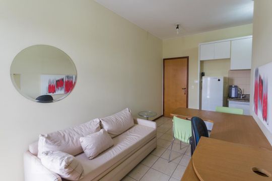 Sala de apartamento à venda com 1 quarto, 30m² em Lago Norte, Brasília