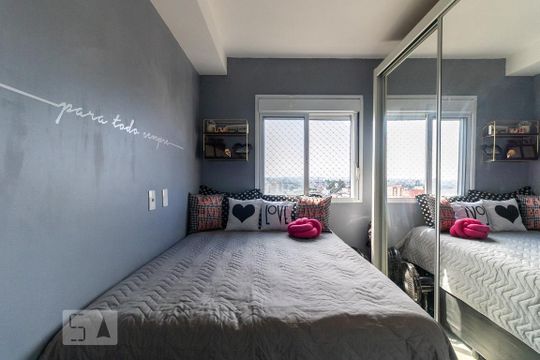 Suíte  de apartamento à venda com 2 quartos, 55m² em Vila Moraes, São Paulo