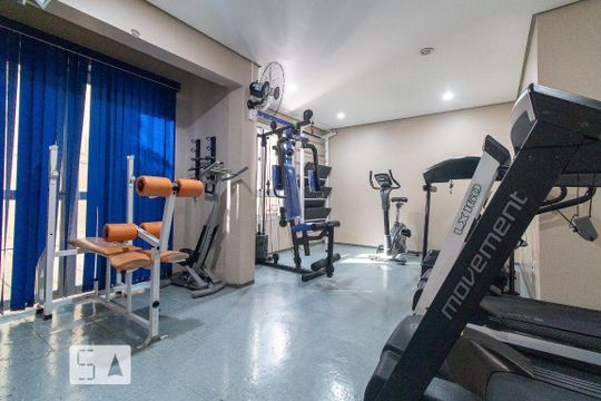 Área comum - Academia de apartamento para alugar com 2 quartos, 50m² em Alto da Mooca, São Paulo