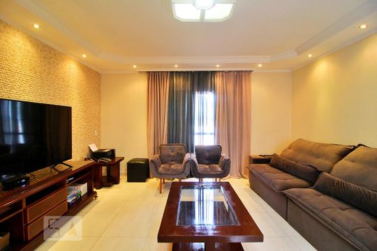 Sala de casa à venda com 4 quartos, 255m² em Vila Progresso, Santo André