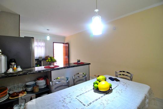 Cozinha de casa à venda com 4 quartos, 255m² em Vila Progresso, Santo André