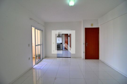 Sala de apartamento à venda com 3 quartos, 88m² em Vila Valparaíso, Santo André