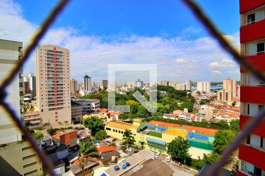 Vista da Varanda de apartamento à venda com 3 quartos, 88m² em Vila Valparaíso, Santo André