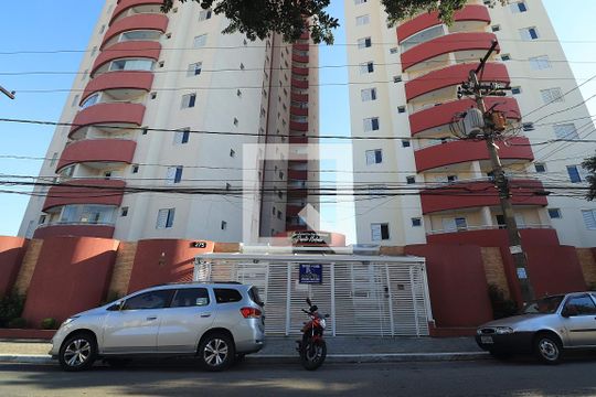 Fachada de apartamento à venda com 3 quartos, 88m² em Vila Valparaíso, Santo André