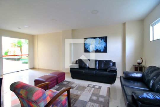 Salão de Festas de apartamento à venda com 3 quartos, 88m² em Vila Valparaíso, Santo André