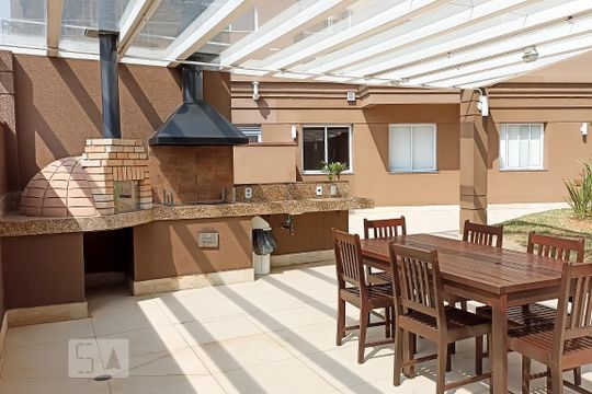 Área comum - Churrasqueira de apartamento para alugar com 3 quartos, 78m² em Jardim Tupanci, Barueri
