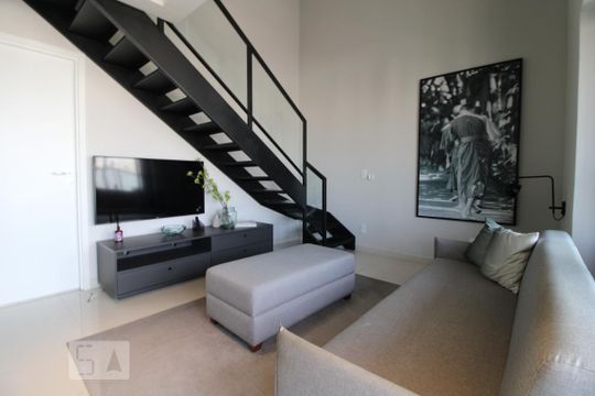 Apartamento para alugar com 1 quarto, 58m² em Campo Belo, São Paulo