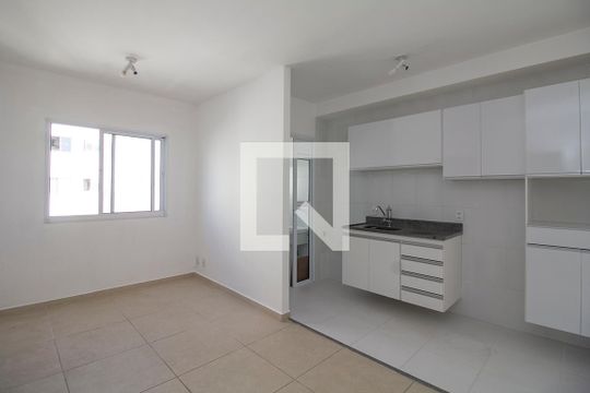 Sala de apartamento para alugar com 1 quarto, 33m² em Barra Funda, São Paulo