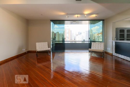 Sala de apartamento para alugar com 3 quartos, 210m² em Pinheiros, São Paulo