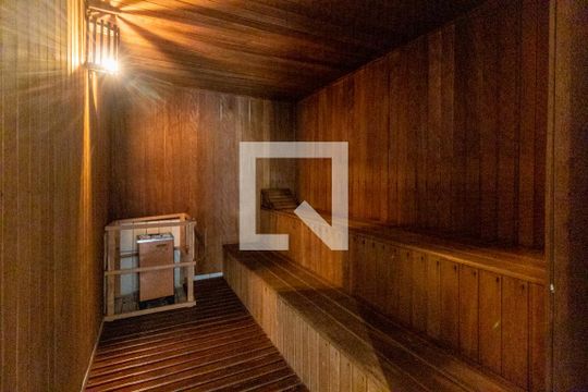 Área comum do prédio de kitnet/studio para alugar com 1 quarto, 35m² em Vila Nova Conceição, São Paulo