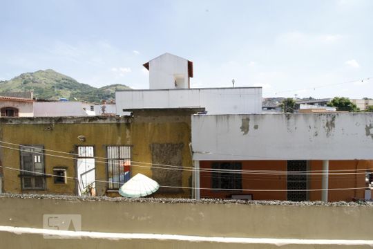 Vista da Cozinha e Área de Serviço de apartamento para alugar com 2 quartos, 60m² em Piedade, Rio de Janeiro