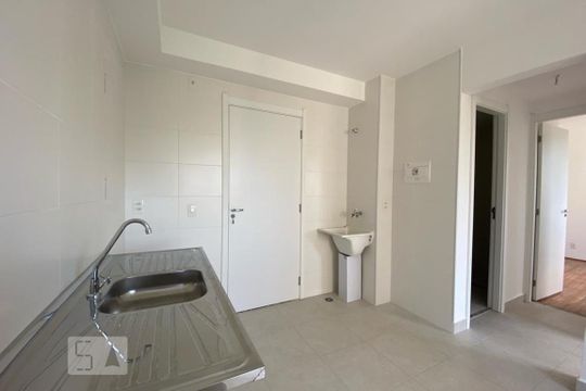 Cozinha de apartamento à venda com 2 quartos, 33m² em Parque Munhoz, São Paulo
