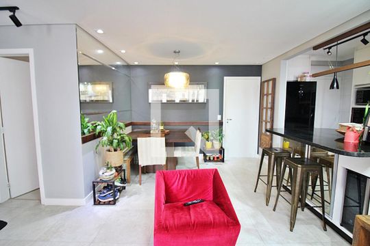 Sala  de apartamento à venda com 2 quartos, 84m² em Centro, São Bernardo do Campo