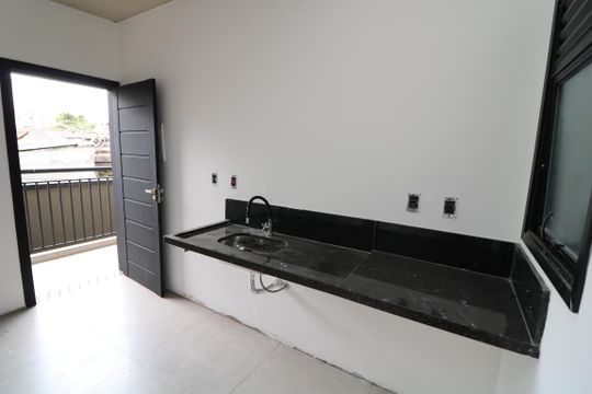 Cozinha de apartamento à venda com 1 quarto, 30m² em Vila Prudente, São Paulo